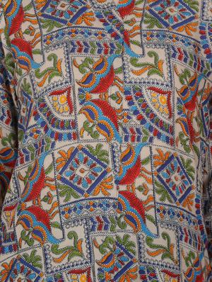 printed straight kurta - 16004801 - Standard Image - 4
