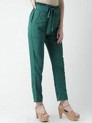 paper bag tie up waist trouser - 16004877 - Standard Image - 2