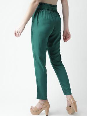 paper bag tie up waist trouser - 16004877 - Standard Image - 3
