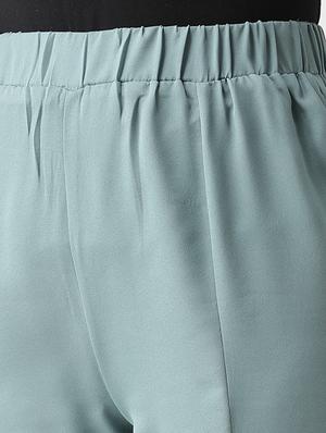 pleated flared leg trouser - 16004879 - Standard Image - 5