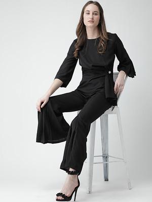 pleated flared leg trouser - 16004880 - Standard Image - 4