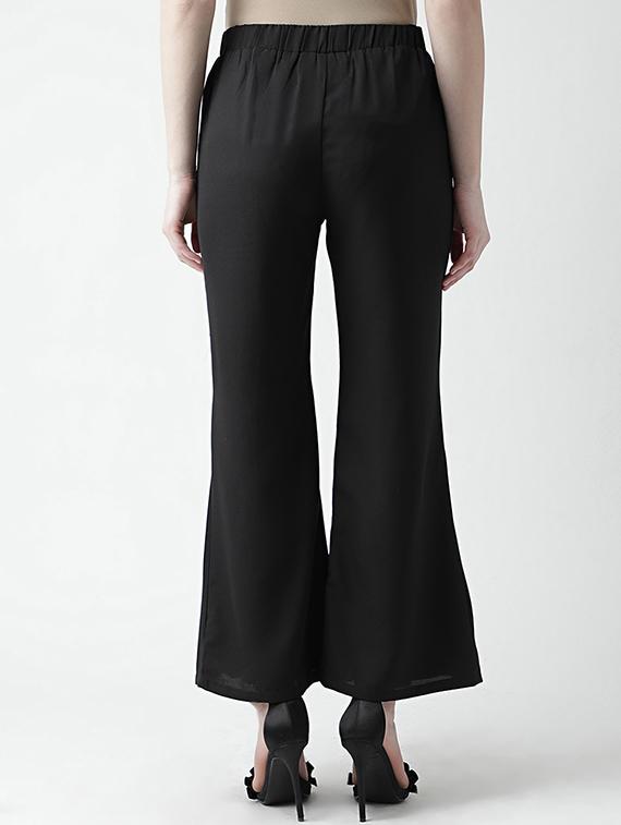 pleated flared leg trouser - 16004880 - Zoom Image - 3