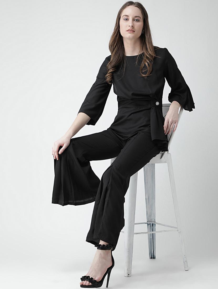 pleated flared leg trouser - 16004880 - Zoom Image - 4