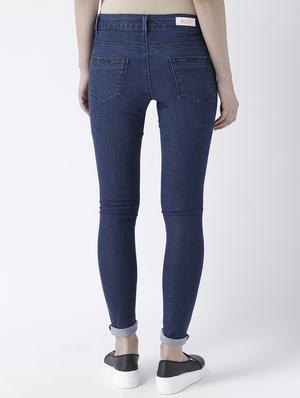turn up hem skinny fit jeans - 16005542 - Standard Image - 3