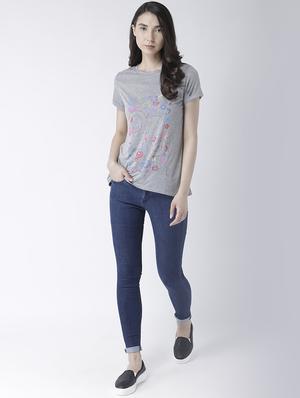 turn up hem skinny fit jeans - 16005542 - Standard Image - 4