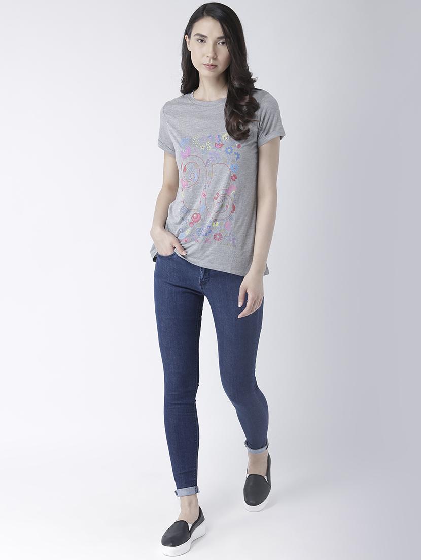 turn up hem skinny fit jeans - 16005542 - Zoom Image - 4