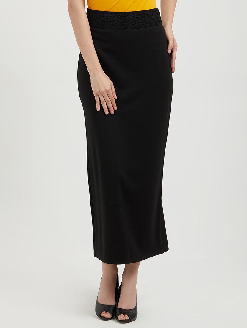 back slit pencil skirt - 16005562 - Zoom Image - 1