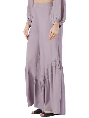 ruffle tapered pant - 16005575 - Standard Image - 2