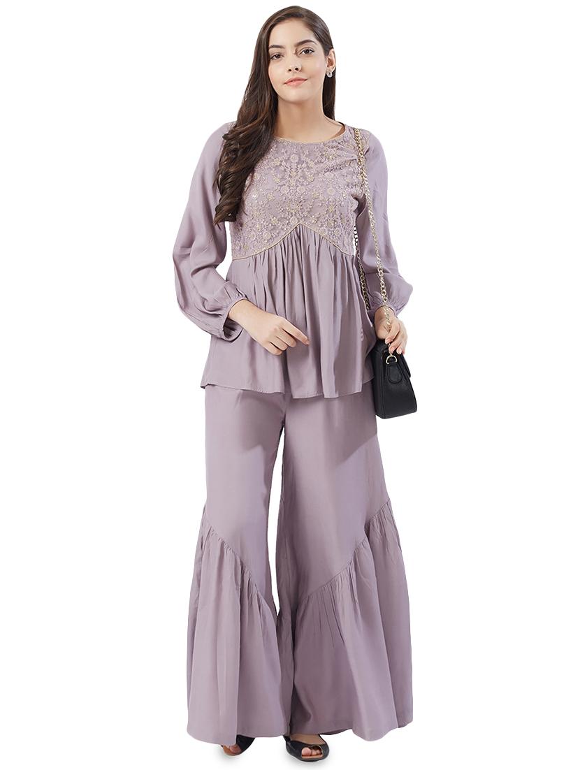 ruffle tapered pant - 16005575 - Zoom Image - 4