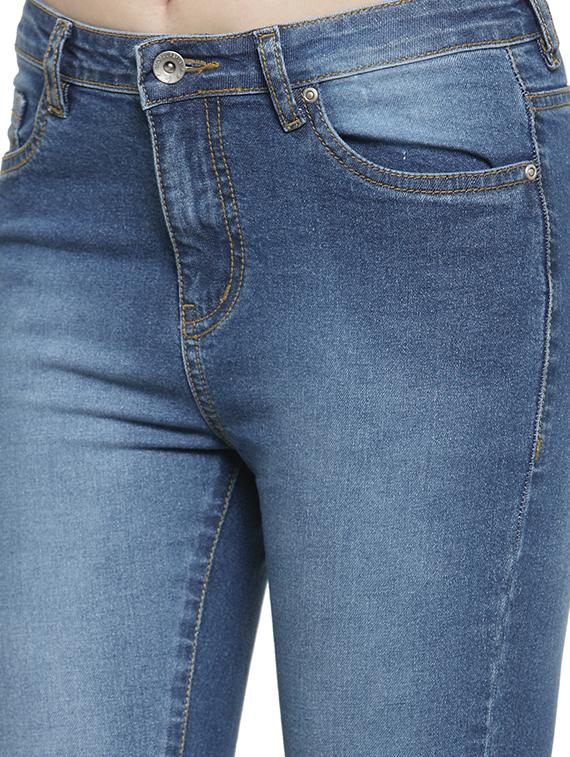 stone washed bootcut jeans - 16005629 - Zoom Image - 5