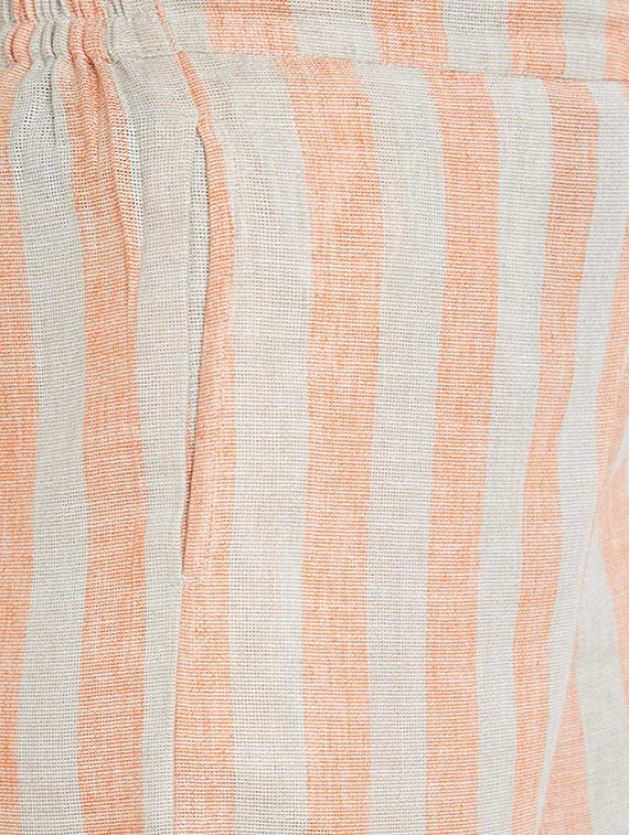 candy striped pocket detail culotte - 16005659 - Zoom Image - 5