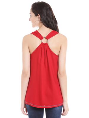 ring detail racer back top - 16005811 - Standard Image - 3