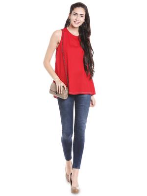 ring detail racer back top - 16005811 - Standard Image - 4