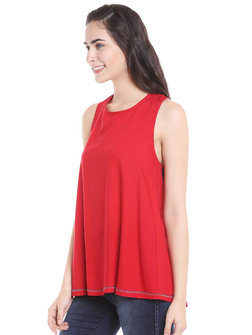 ring detail racer back top - 16005811 - Zoom Image - 2