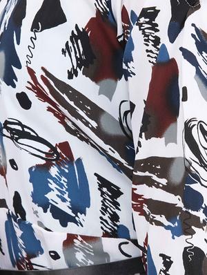 printed a-line kurta - 16005938 - Standard Image - 5