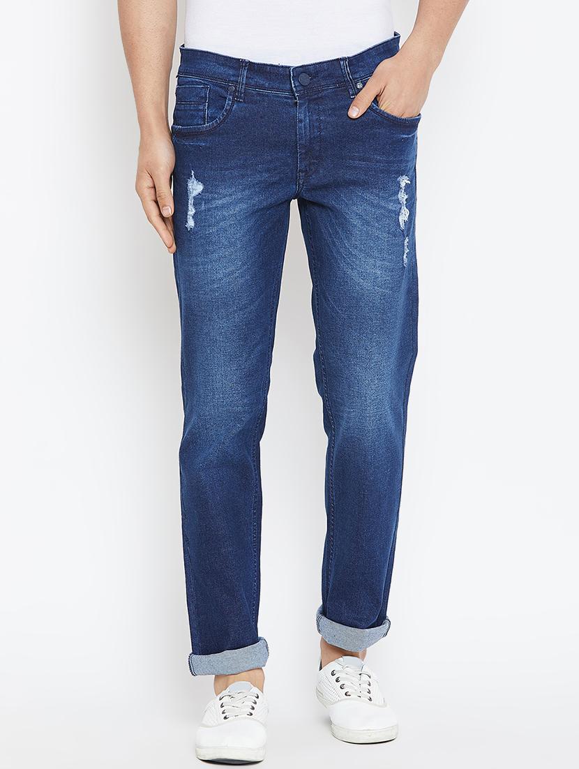 blue denim ripped jeans - 16005958 - Zoom Image - 1