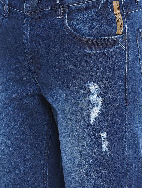 blue denim ripped jeans - 16005958 - Zoom Image - 5