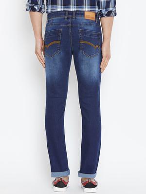 blue denim washed jeans - 16005959 - Standard Image - 3