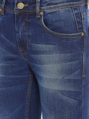 blue denim washed jeans - 16005959 - Standard Image - 5