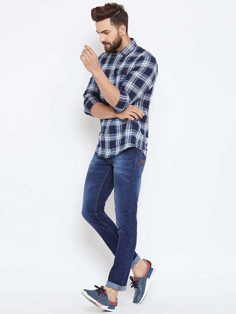 blue denim washed jeans - 16005959 - Zoom Image - 4