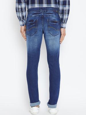 blue denim washed jeans - 16005968 - Standard Image - 3