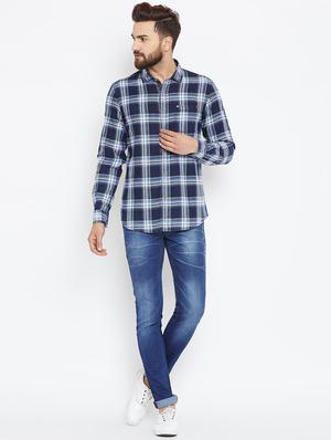blue denim washed jeans - 16005968 - Standard Image - 4