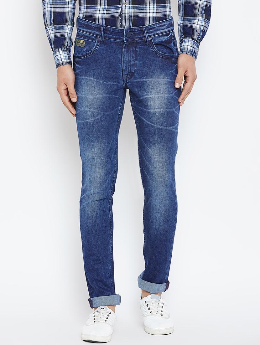 blue denim washed jeans - 16005968 - Zoom Image - 1