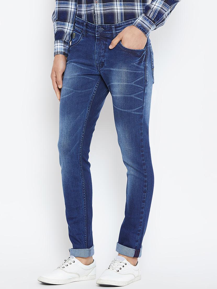 blue denim washed jeans - 16005968 - Zoom Image - 2