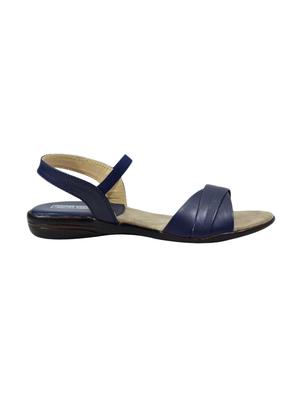 blue back strap sandals - 16006125 - Standard Image - 2
