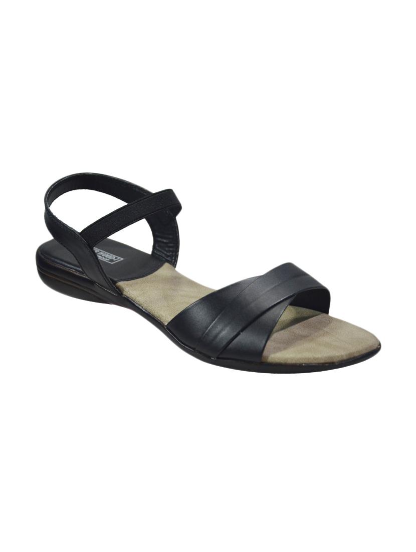black back strap sandals - 16006130 - Zoom Image - 1