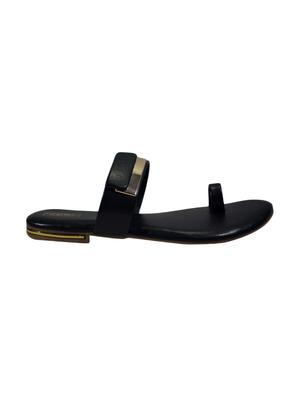 black one toe sandals - 16006134 - Standard Image - 2