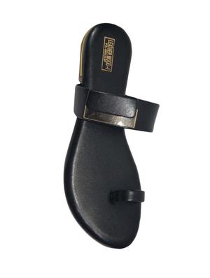 black one toe sandals - 16006134 - Standard Image - 3