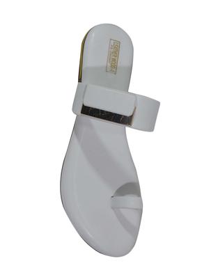 white one toe sandals - 16006135 - Standard Image - 3