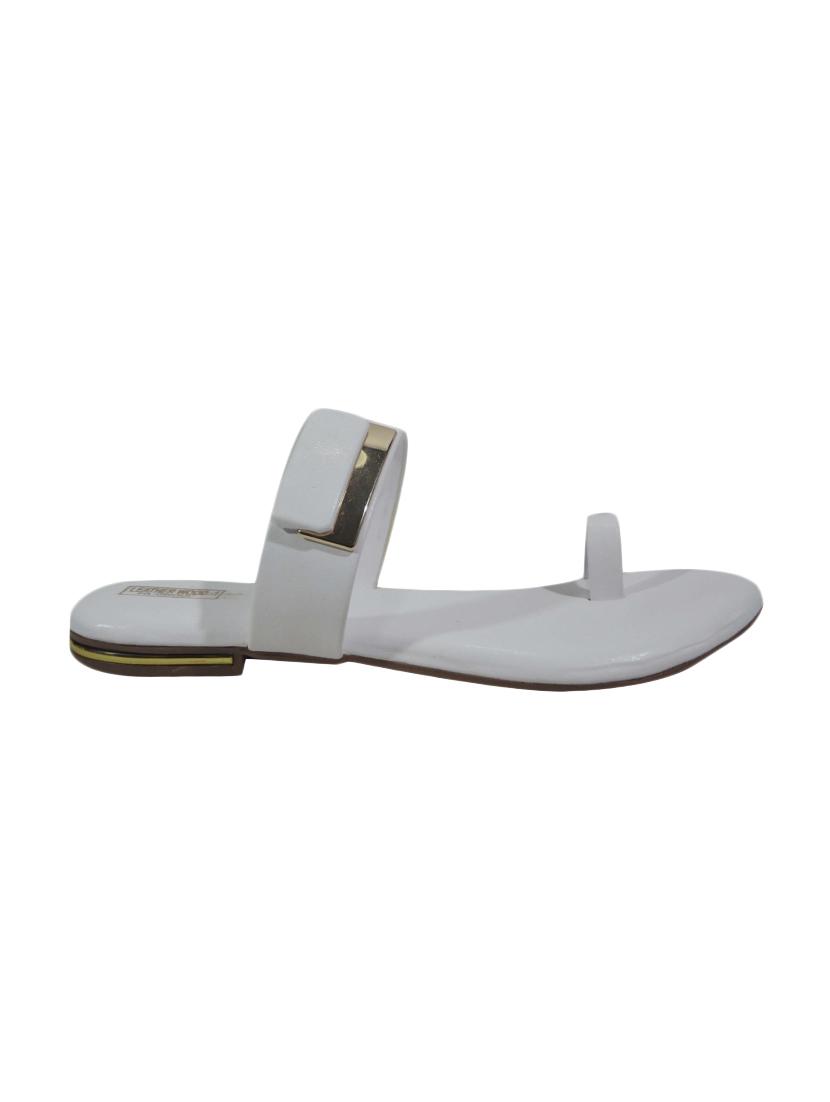 white one toe sandals - 16006135 - Zoom Image - 2