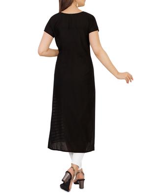 stripes straight kurta - 16006161 - Standard Image - 4