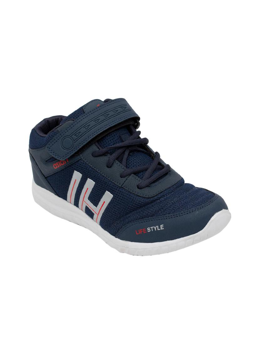 navy mesh sport shoes - 16006348 - Zoom Image - 1