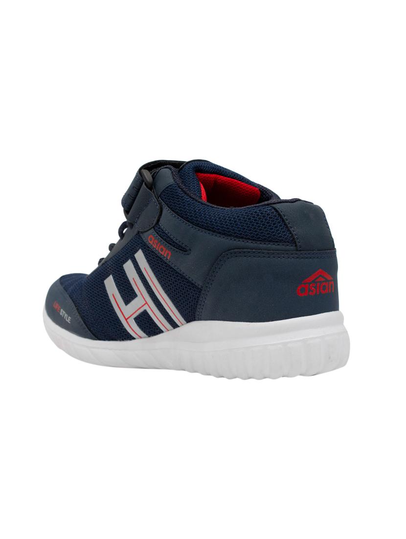 navy mesh sport shoes - 16006348 - Zoom Image - 2