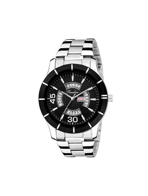 round dial analog watch-(tmgxblk837) - 16006615 - Standard Image - 1