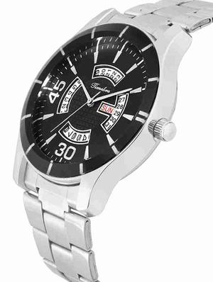 round dial analog watch-(tmgxblk837) - 16006615 - Standard Image - 2