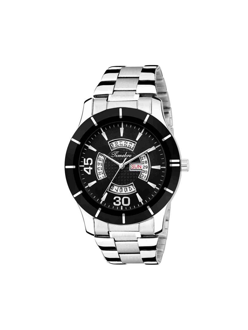 round dial analog watch-(tmgxblk837) - 16006615 - Zoom Image - 1