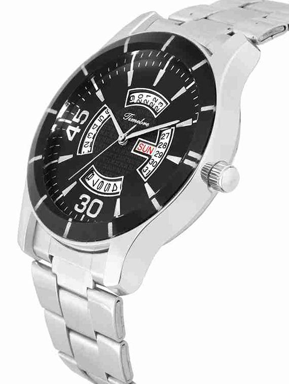 round dial analog watch-(tmgxblk837) - 16006615 - Zoom Image - 2