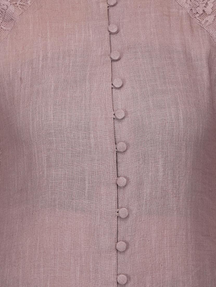 solid straight kurta - 16007039 - Zoom Image - 4