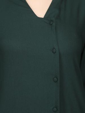 solid straight kurta - 16007044 - Standard Image - 4