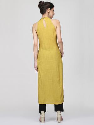 printed straight kurta - 16007045 - Standard Image - 3