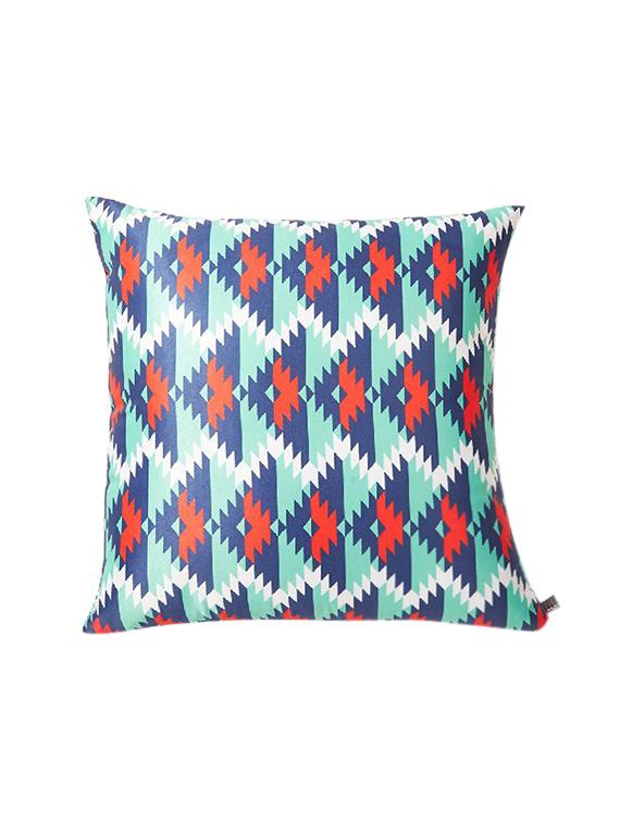 blue set of 2 printed 16" x 16" square cushion covers - 16007150 - Zoom Image - 2