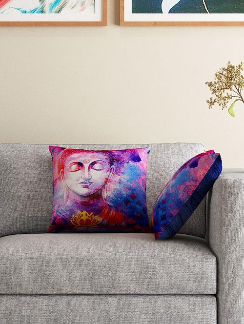 set of 2 16" x 16" square cushion covers - 16007209 - Standard Image - 1