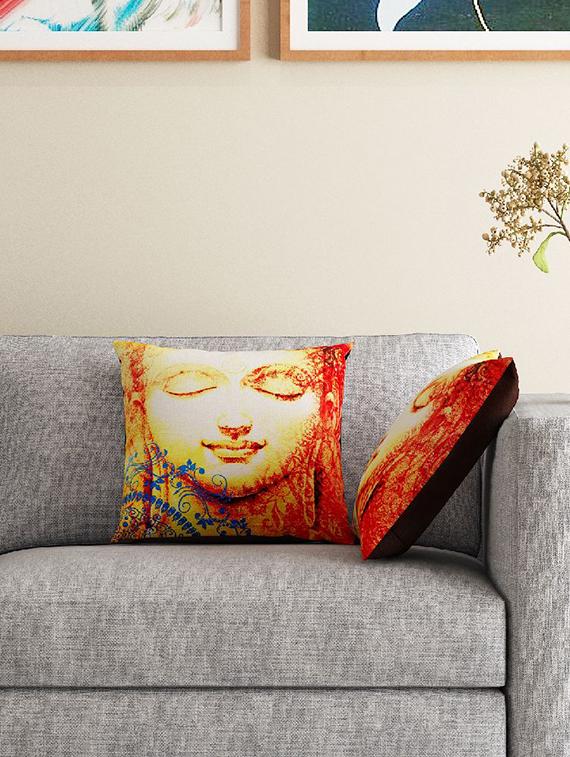 set of 2 16" x 16" square cushion covers - 16007227 - Zoom Image - 1