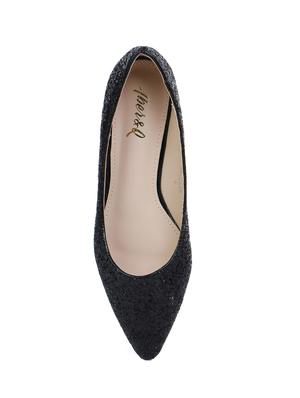 black slip on ballerinas - 16007303 - Standard Image - 4