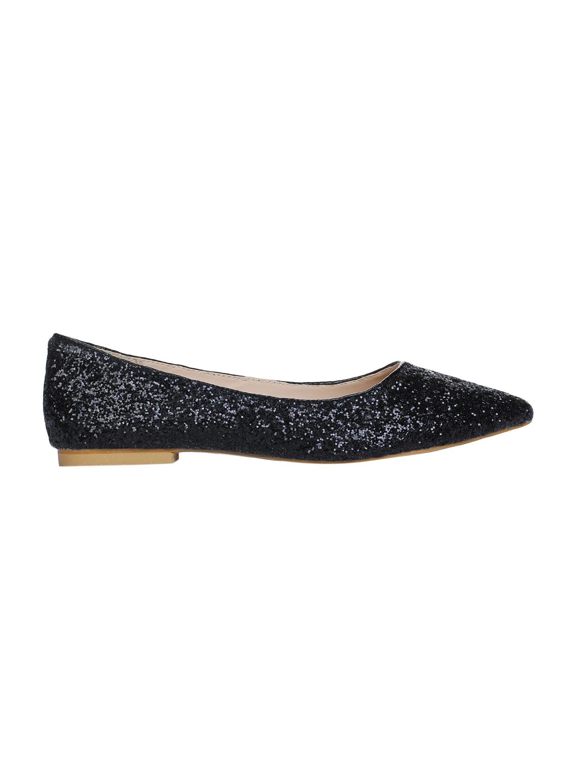 black slip on ballerinas - 16007303 - Zoom Image - 2