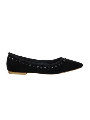black slip on ballerinas - 16007306 - Standard Image - 2